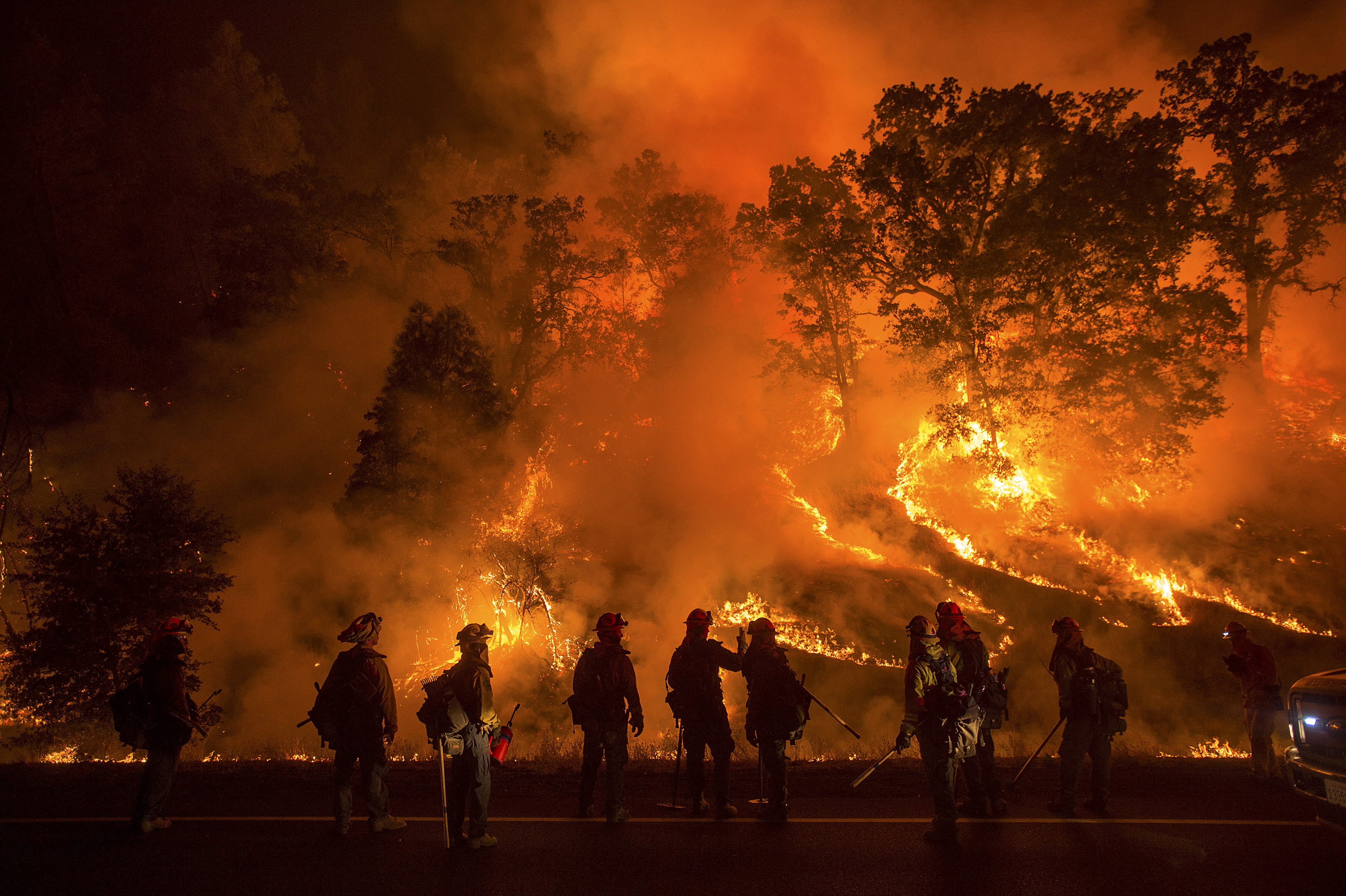 Incêndio Florestal na Califórnia