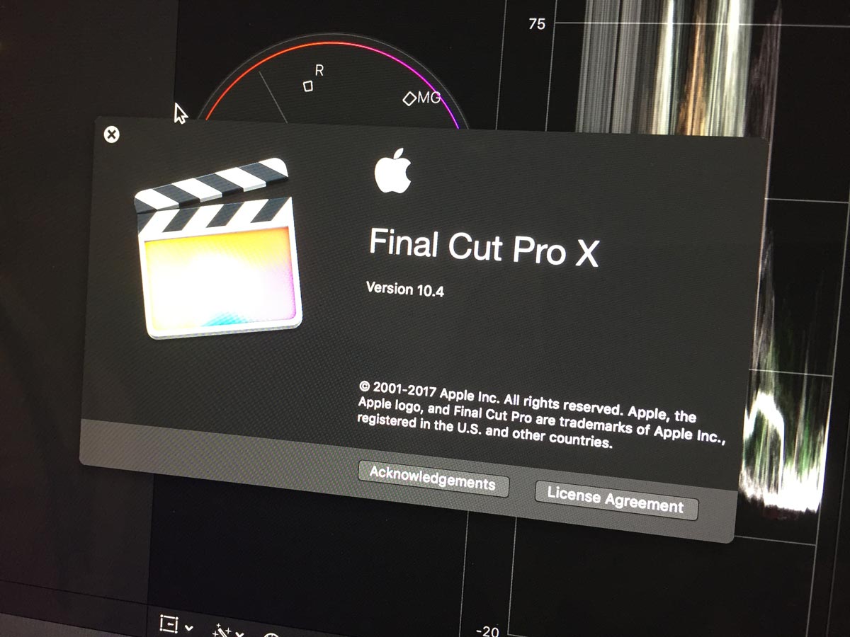 Demonstração do Final Cut Pro X 10.4
