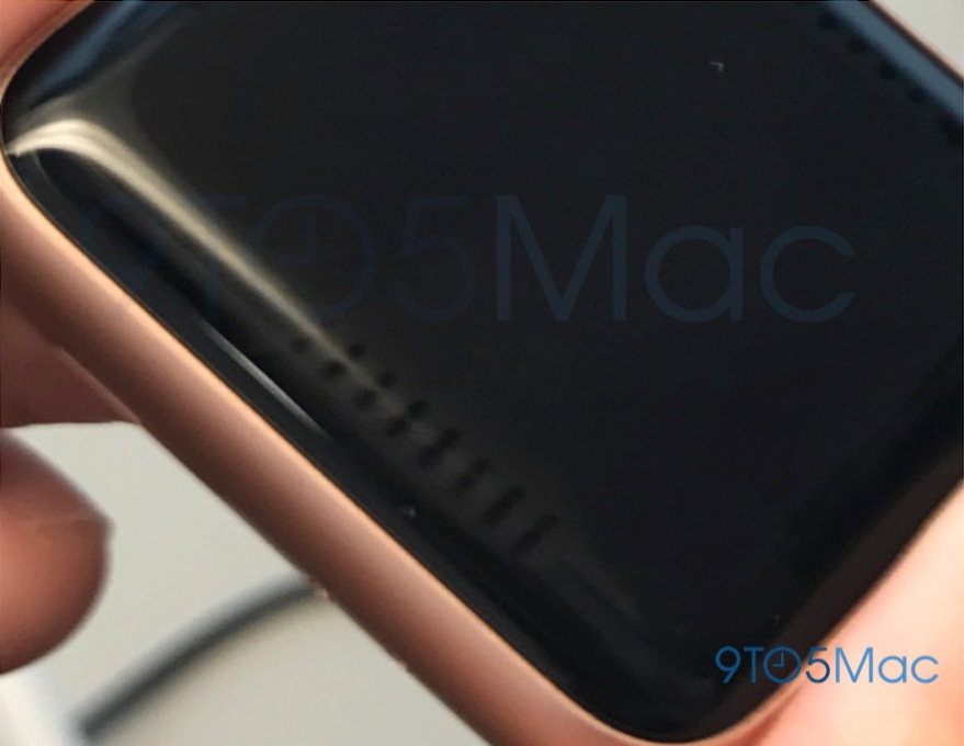 Defeito na borda da tela do Apple Watch