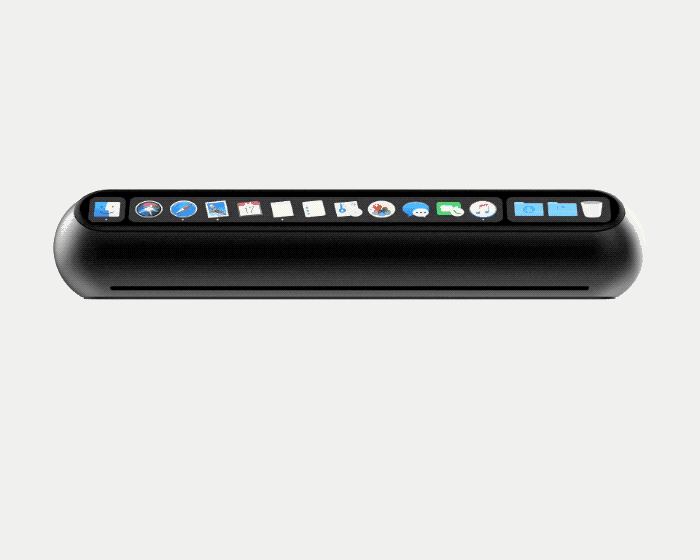 Conceito de Mac mini com Touch Bar