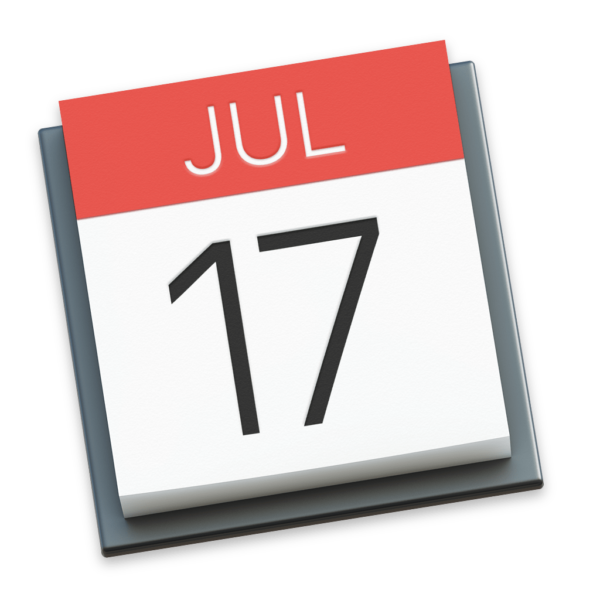 Ícone - Calendário do macOS