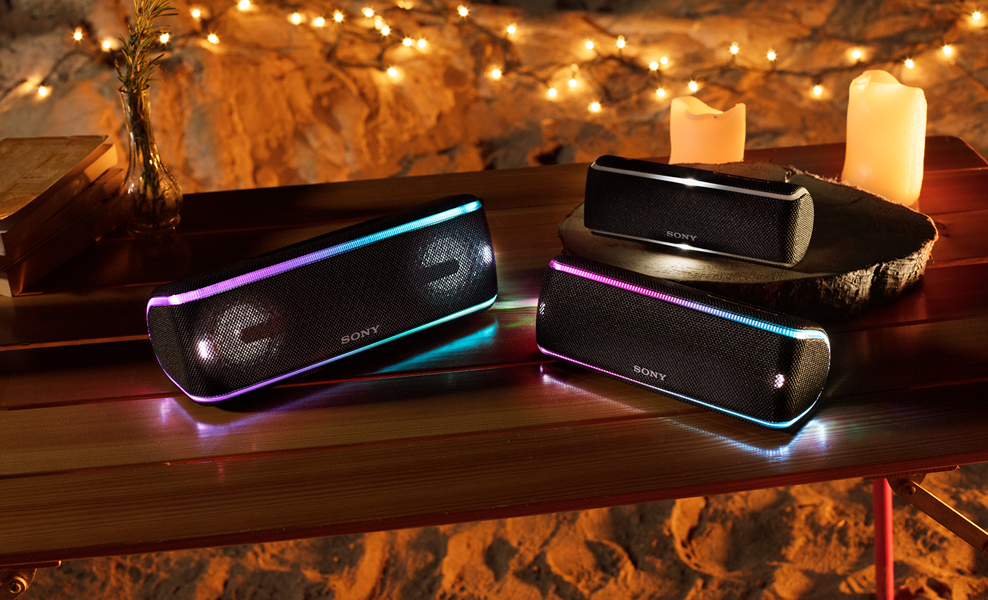 Novas caixas de som Bluetooth da Sony