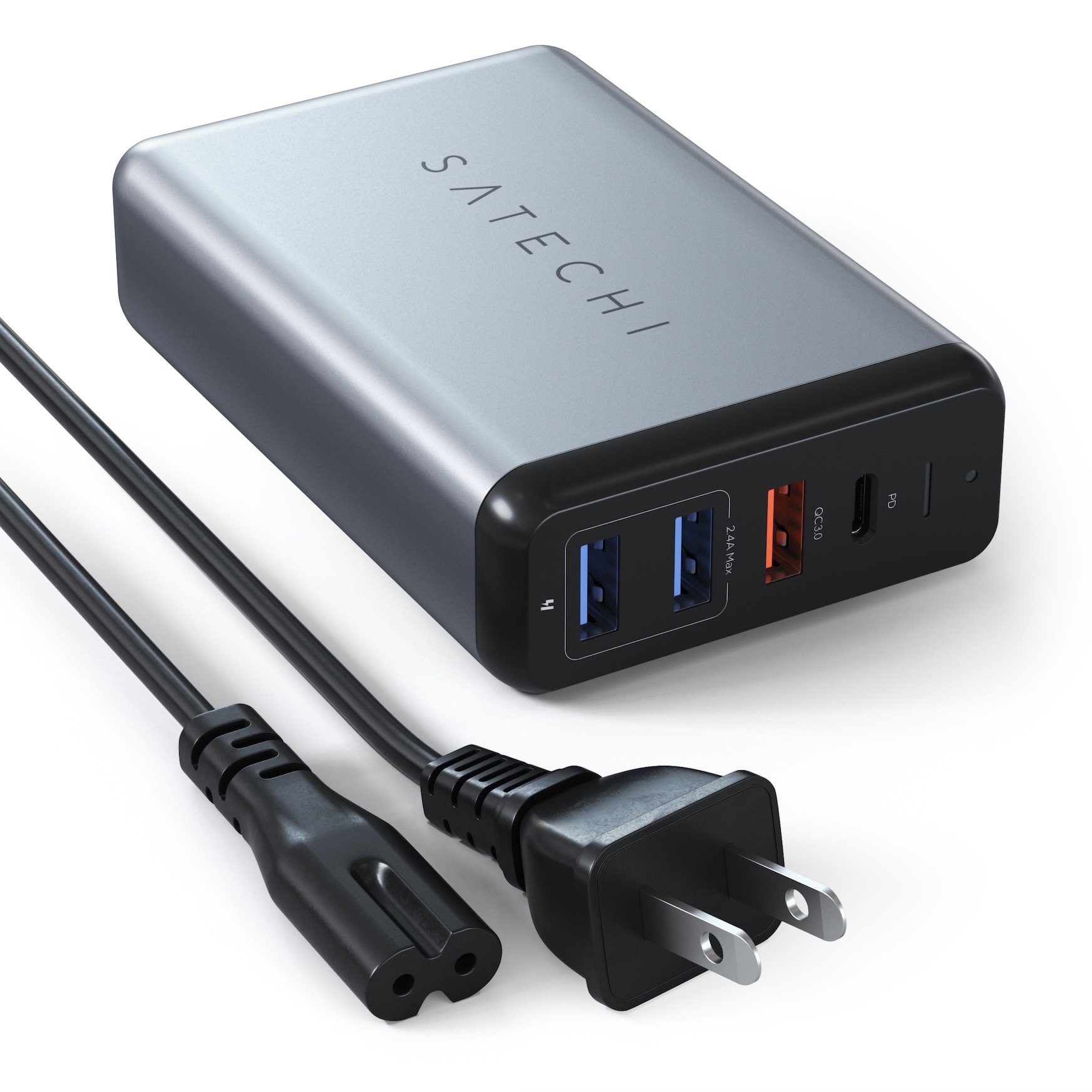Type-C 75W Multiport Travel Charger, da Satechi