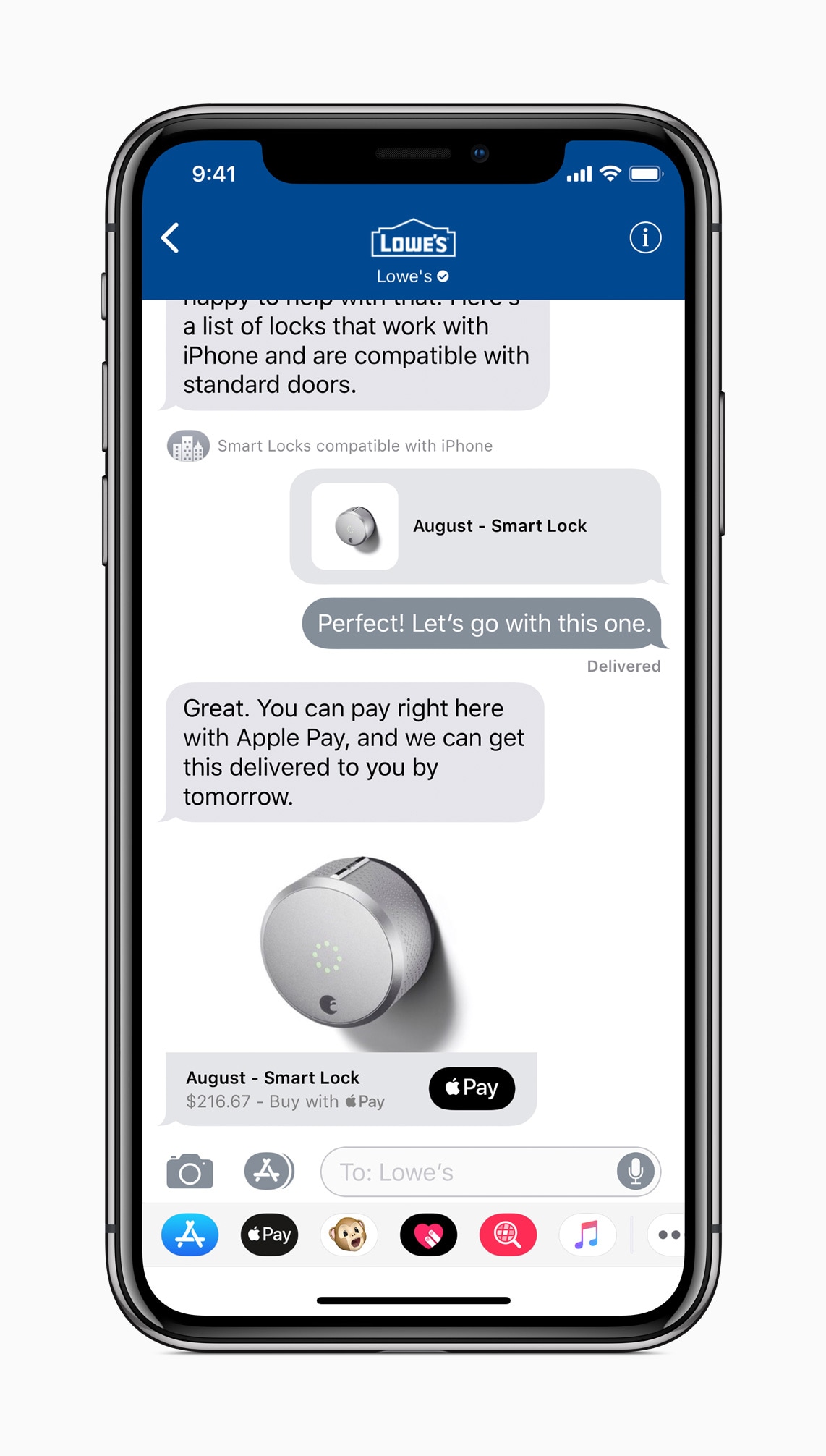 Business Chat do Mensagens no iOS 11.3