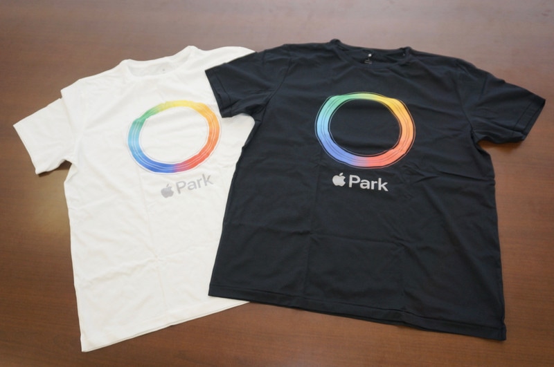 Camisetas do Apple Park