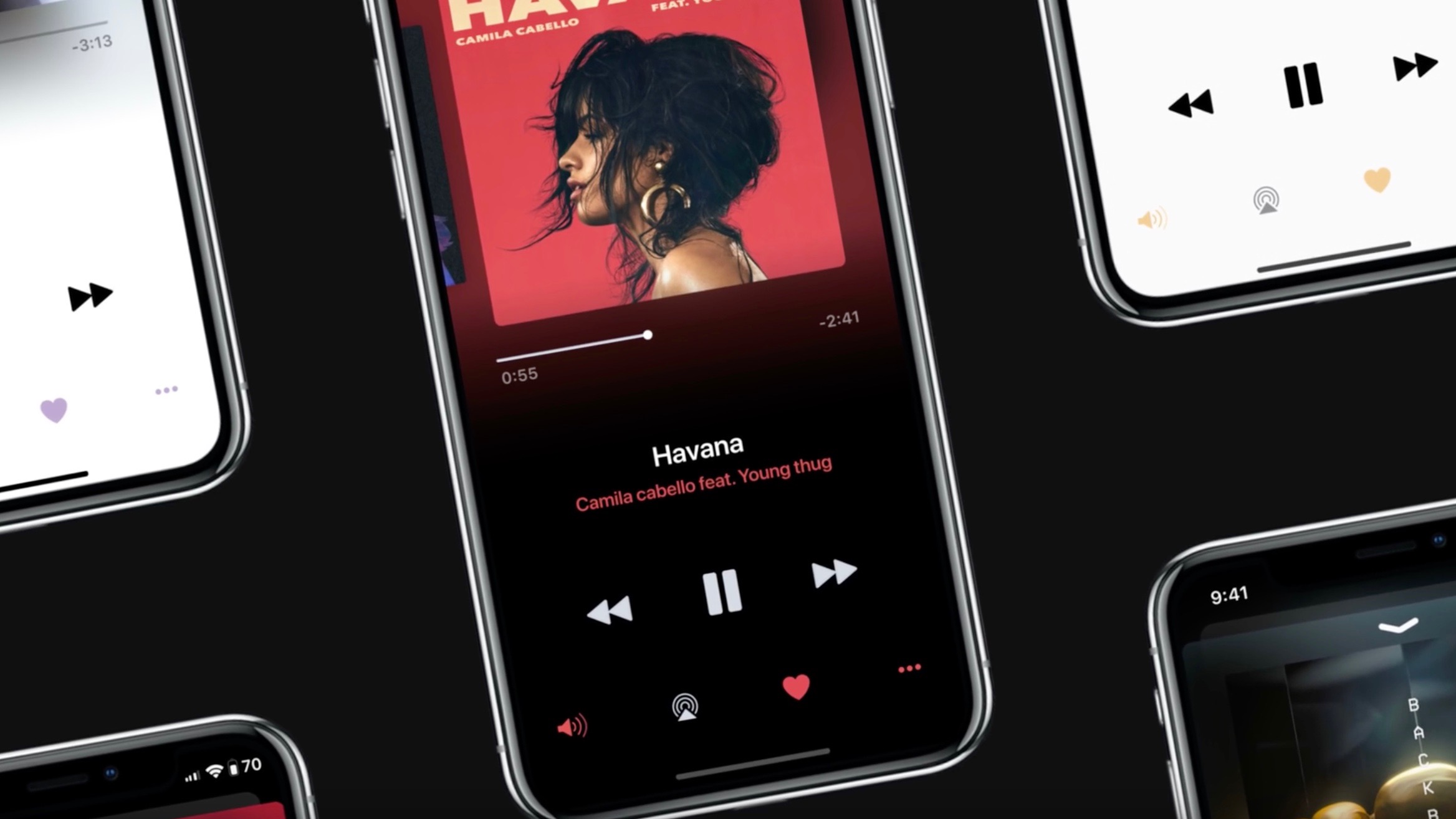 Conceito para app Música no iOS 12