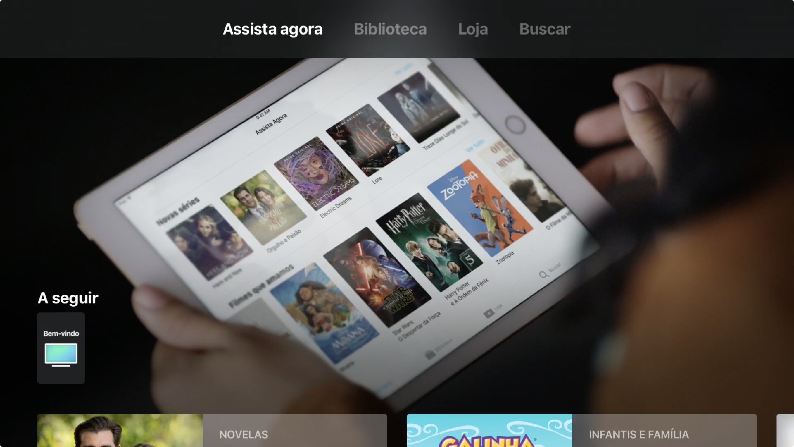 Siri em português na Apple TV