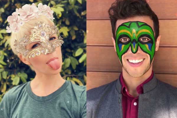 Novo recurso de AR Lenses do Snapchat para o iPhone X