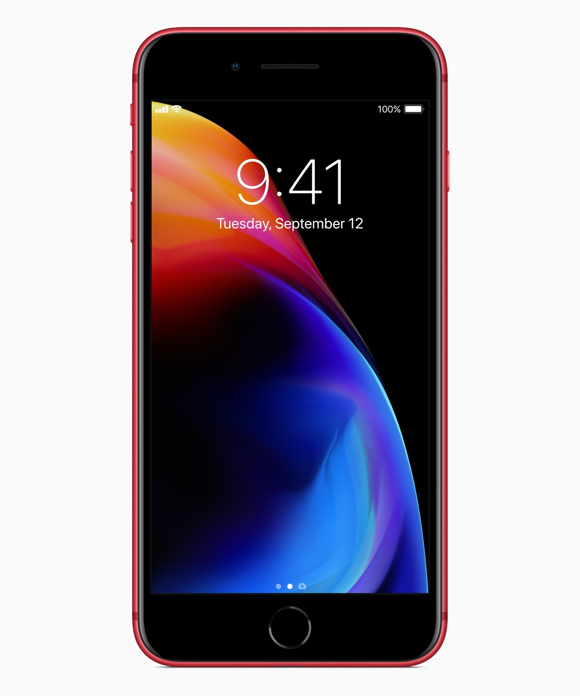 iPhone 8 (PRODUCT)RED de frente