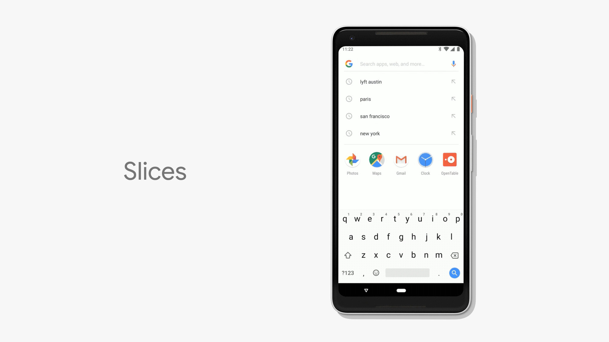 Slices do Android P