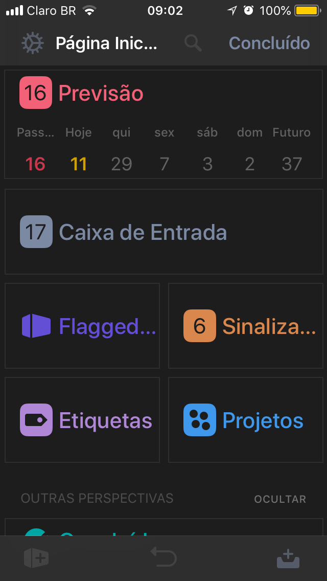 OmniFocus 3 para iOS