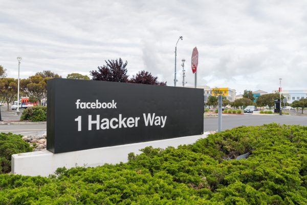 Sede do Facebook, em Menlo Park (na Califórnia)