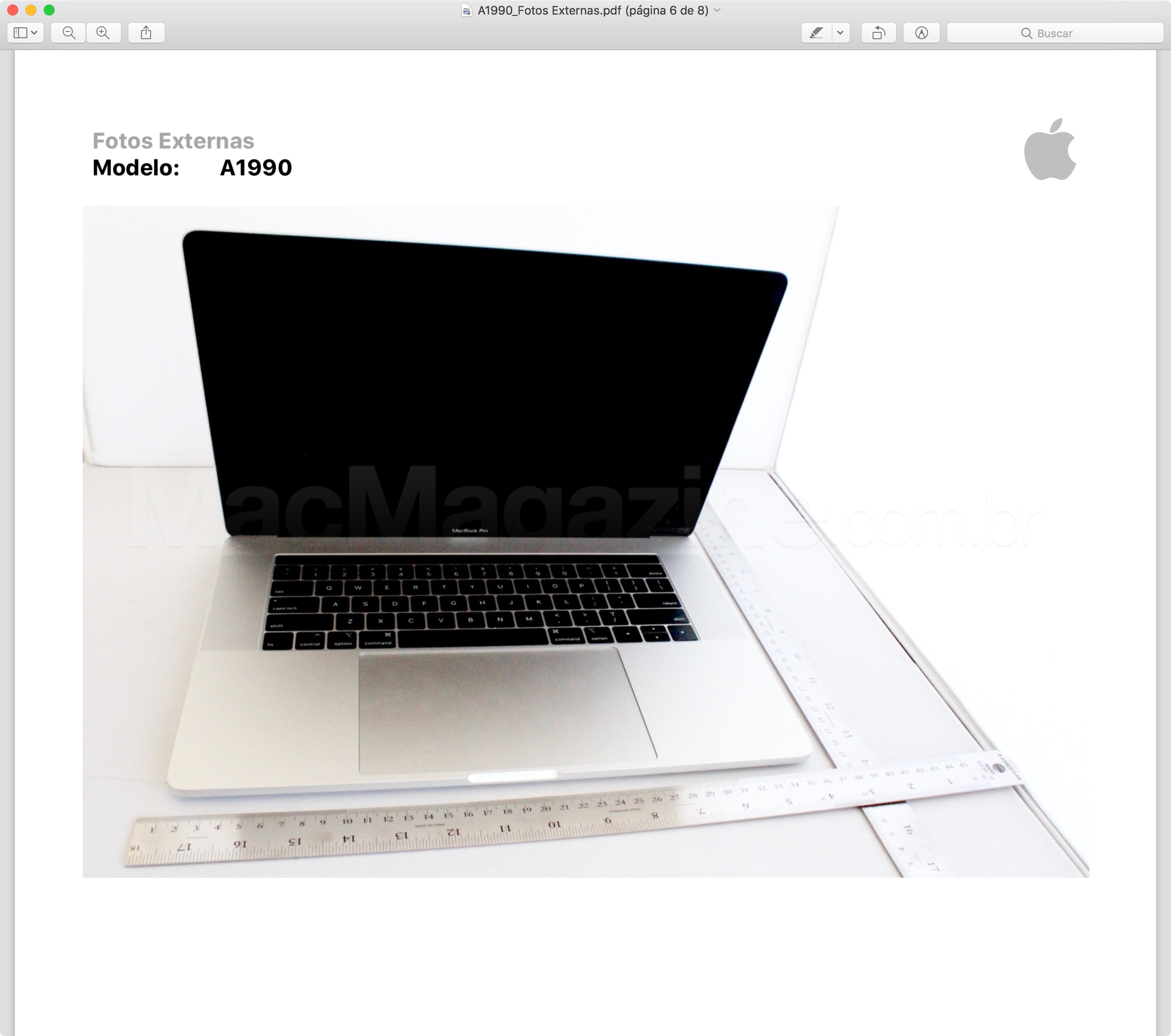 Anatel homologa novo MacBook Pro de 15 polegadas