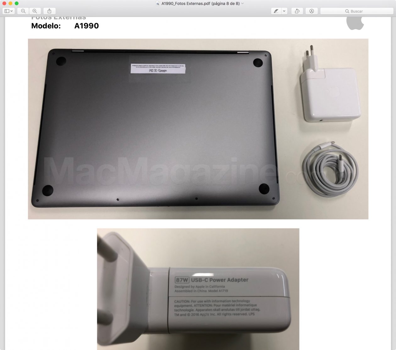 Anatel homologa novo MacBook Pro de 15 polegadas