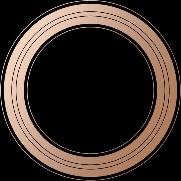 Anel do convite do evento especial dos novos iPhones (Apple Park)