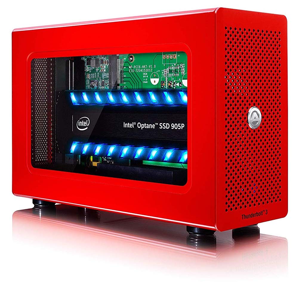 Akitio Node Lite vermelho, drive externo SSD