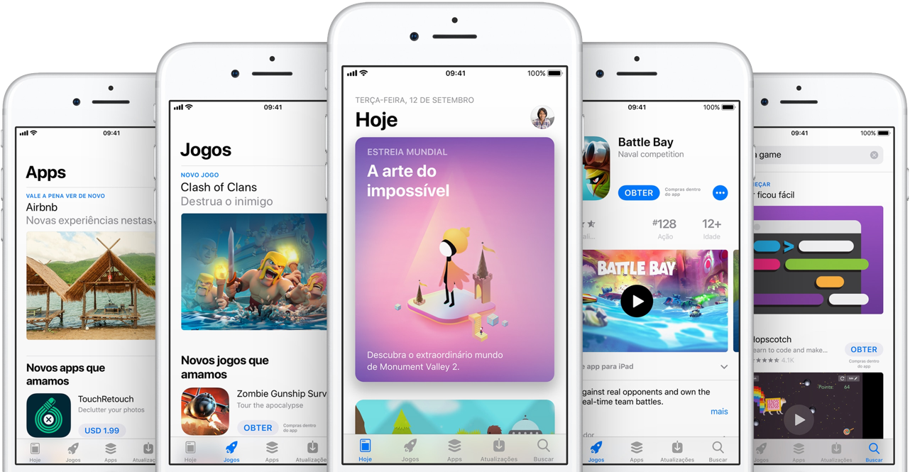 Como baixar de novo apps comprados pela App Store do iPhone