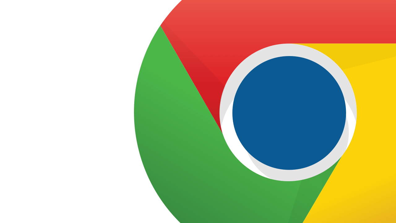 Google Chrome logo cortado
