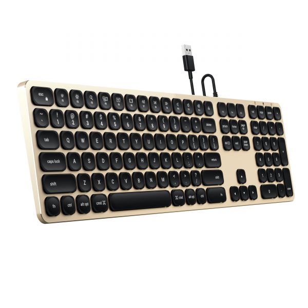 Teclado de alumínio com fio da Satechi