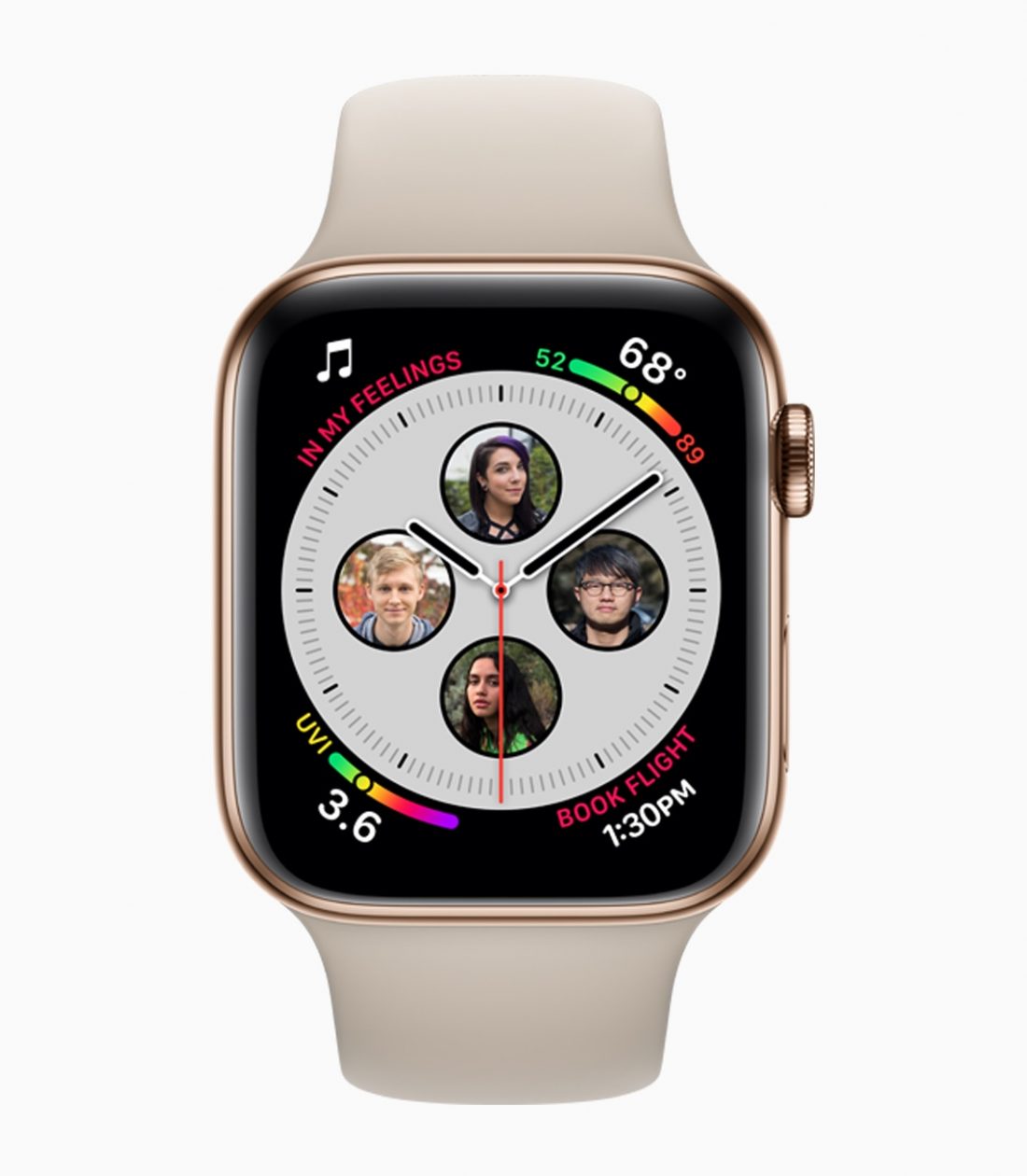 Apple Watch Series 4 com mostrador de contatos