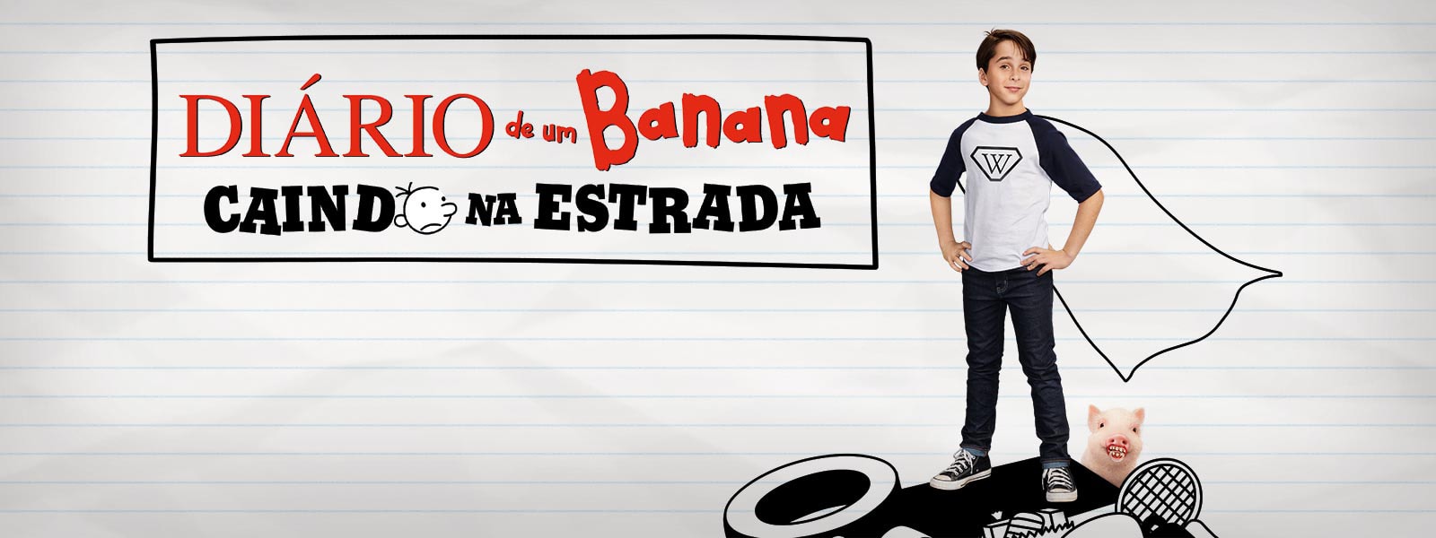 Filme da semana: compre Diário de um Banana: Caindo na Estrada