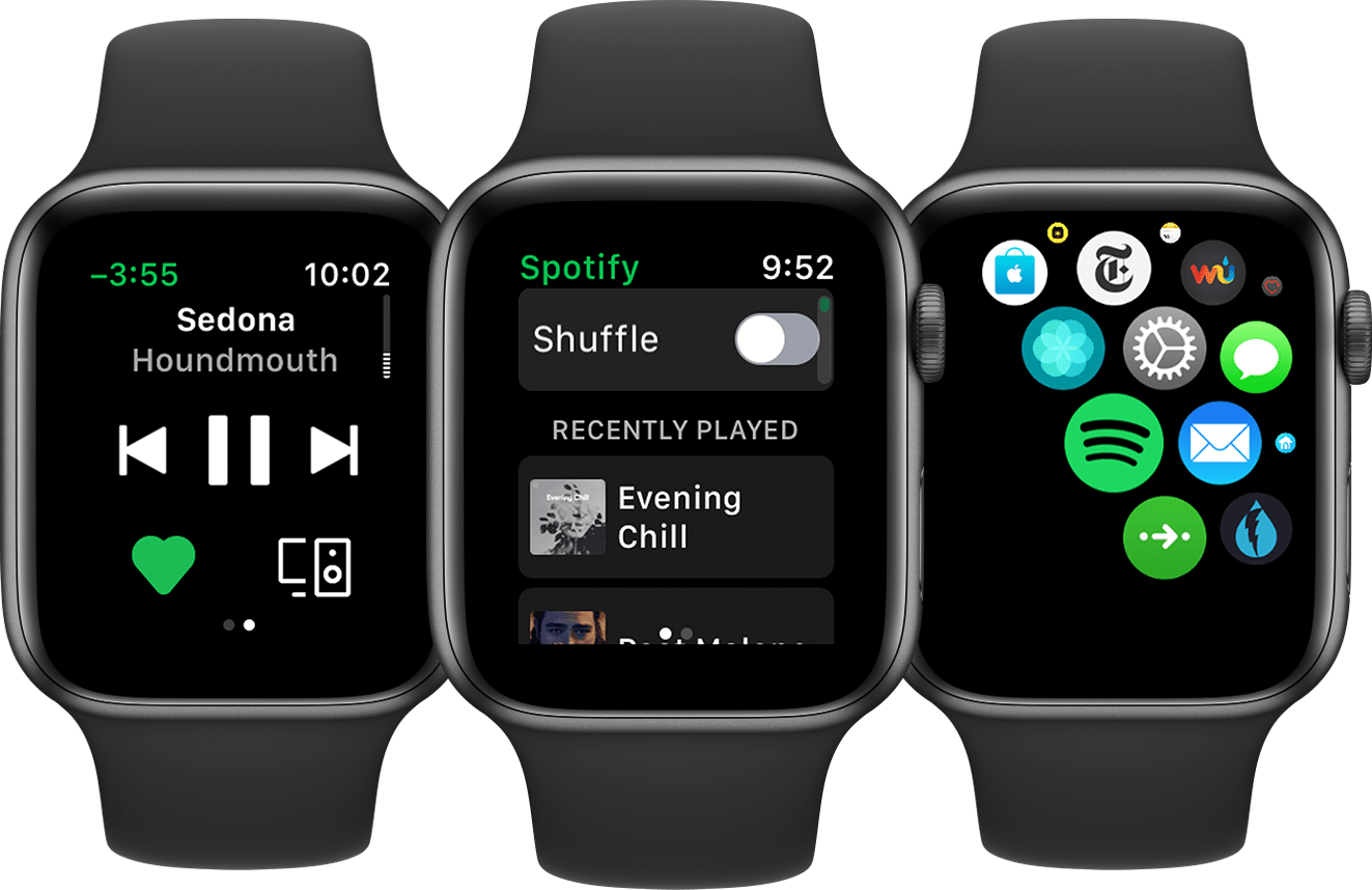 Spotify no Apple Watch