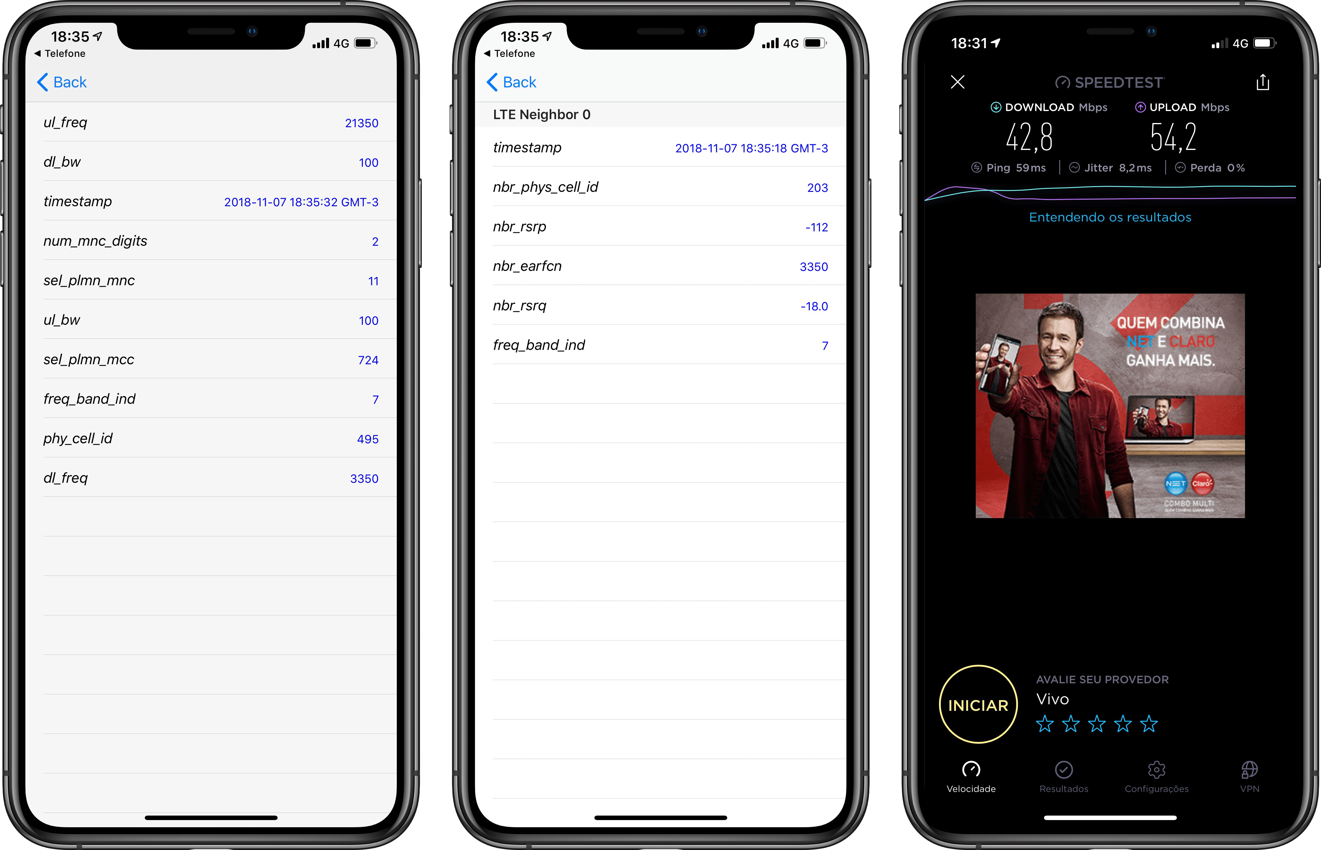 Field Test Mode do iPhone