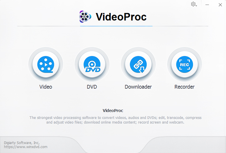 VideoProc, processador de vídeos da Digiarty Software