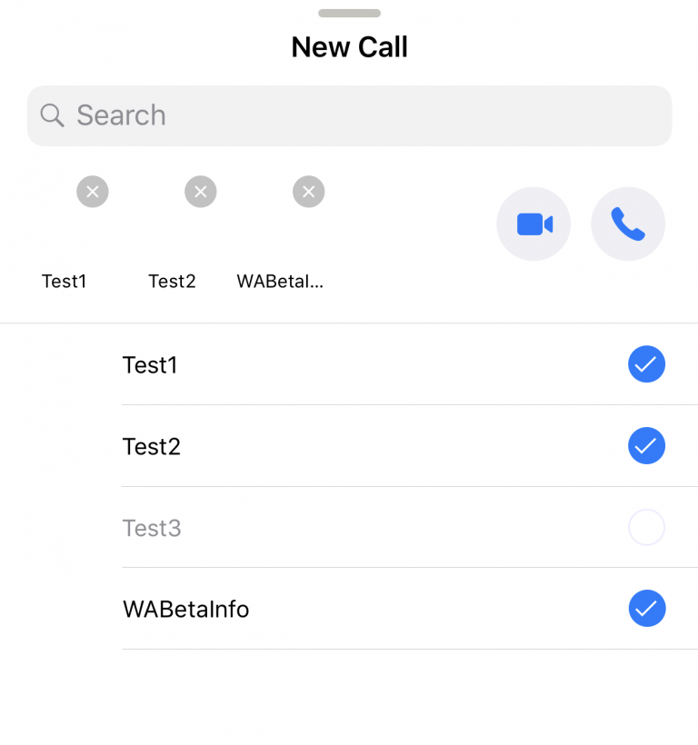Nova interface para chamadas em grupo no WhatsApp