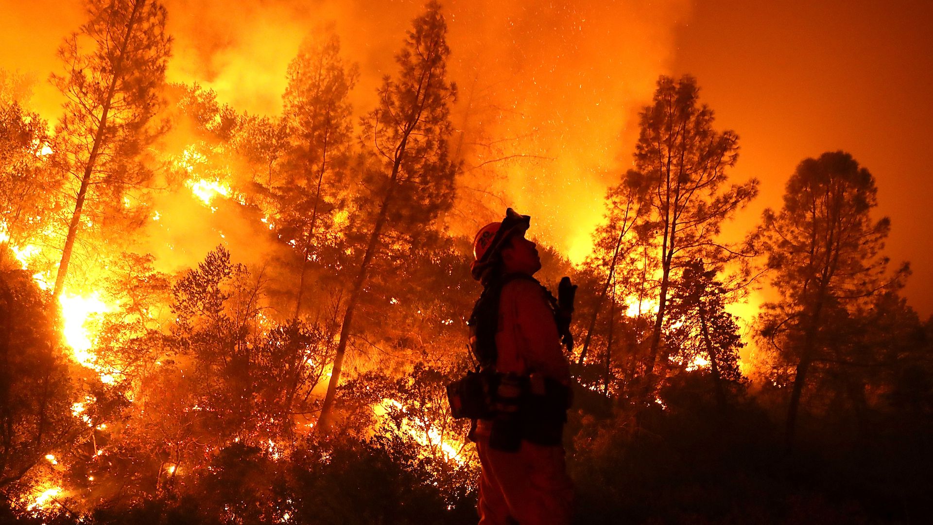 incêndios florestais na Califórnia em 2018