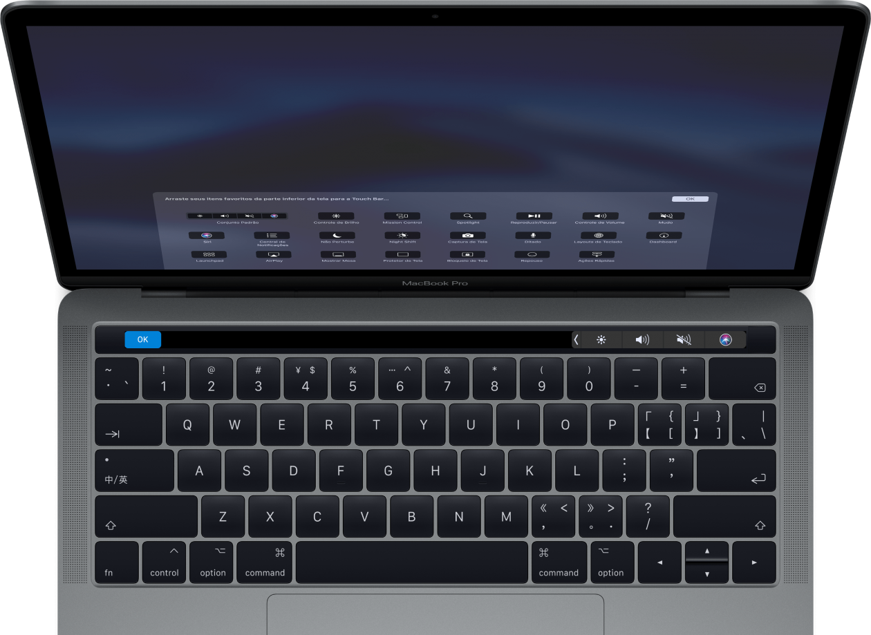 Como personalizar nativamente a Touch Bar do seu MacBook Pro MacMagazine