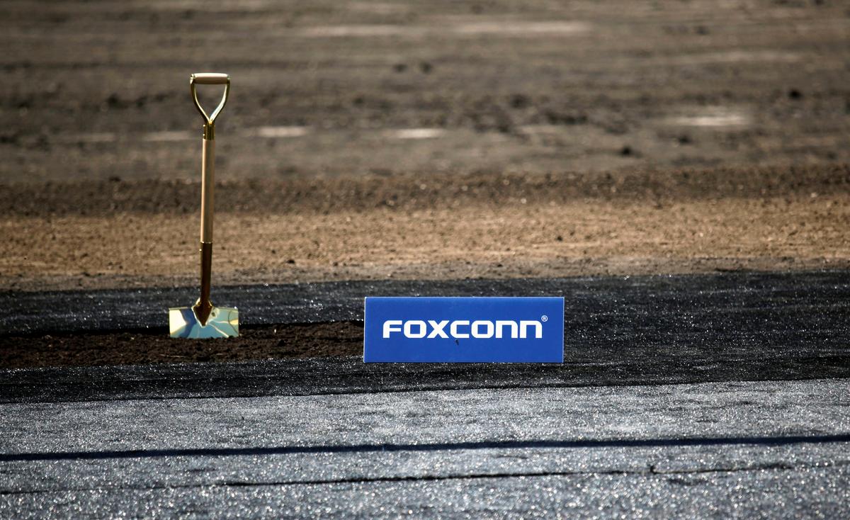 Terreno onde será construído centro tecnológico da Foxconn, em Wisconsin (EUA)