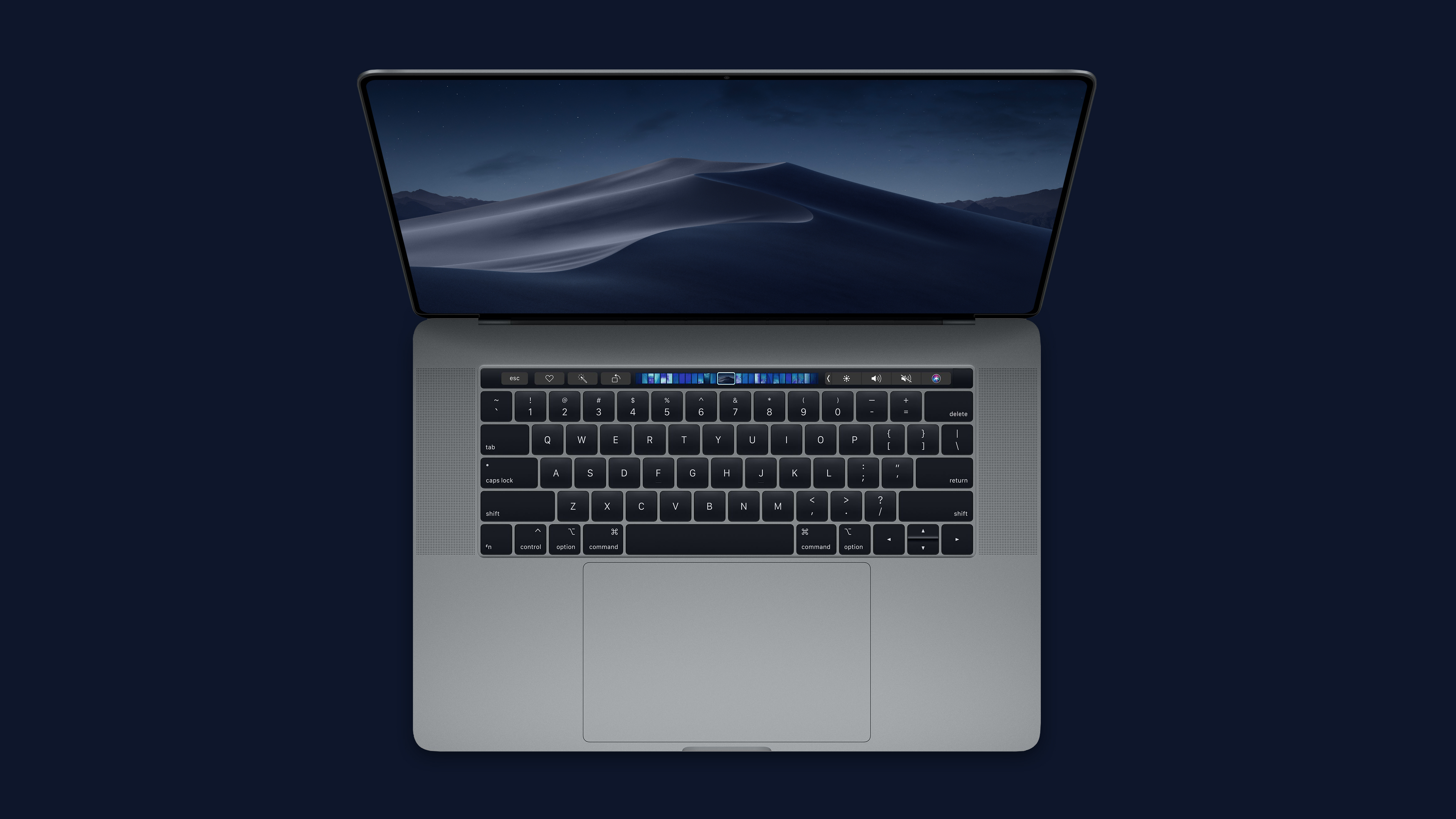 Conceito do novo MacBook Pro de 16"