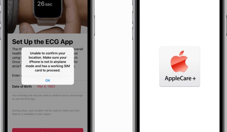 ECG e AppleCare - iOS 12.2 beta 5