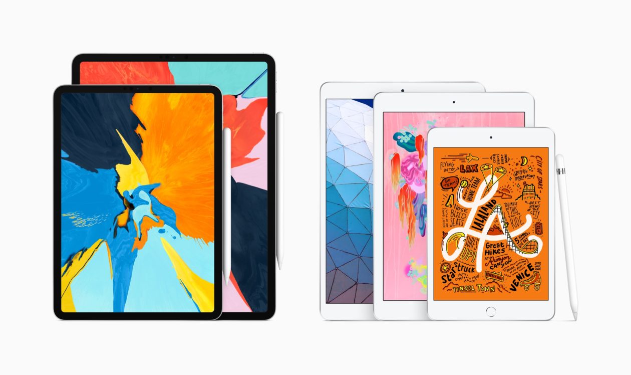 Nova linha de iPads Pro, iPad Air, iPad e iPad mini
