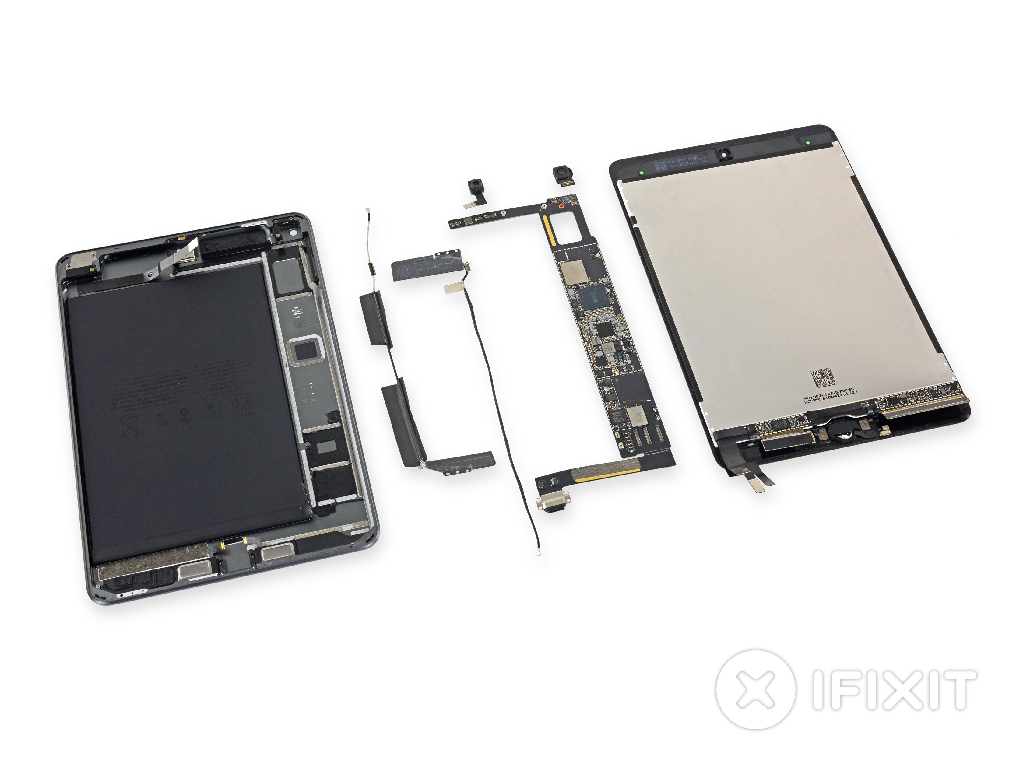 Desmontagem do iPad mini de quinta geração pela iFixit