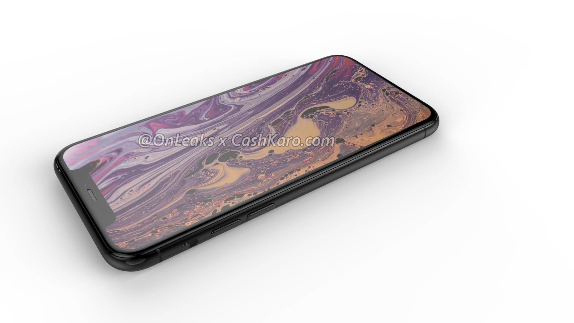 Render de suposto iPhone de 2019 por OnLeaks