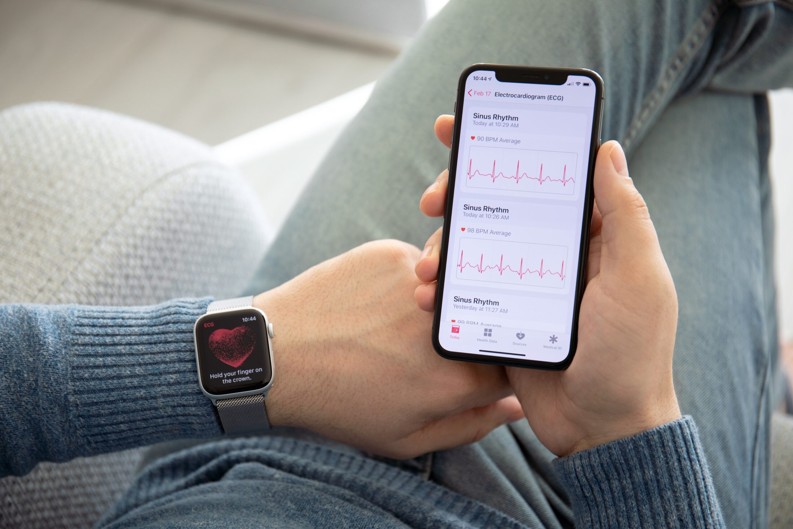 ECG no Apple Watch