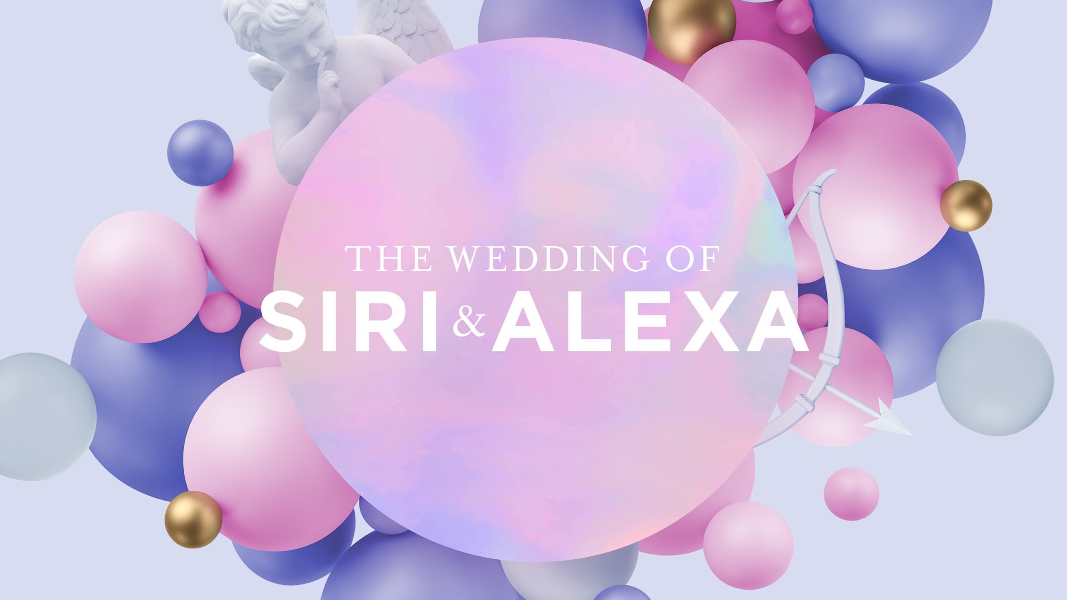 Casamento da Siri com a Alexa