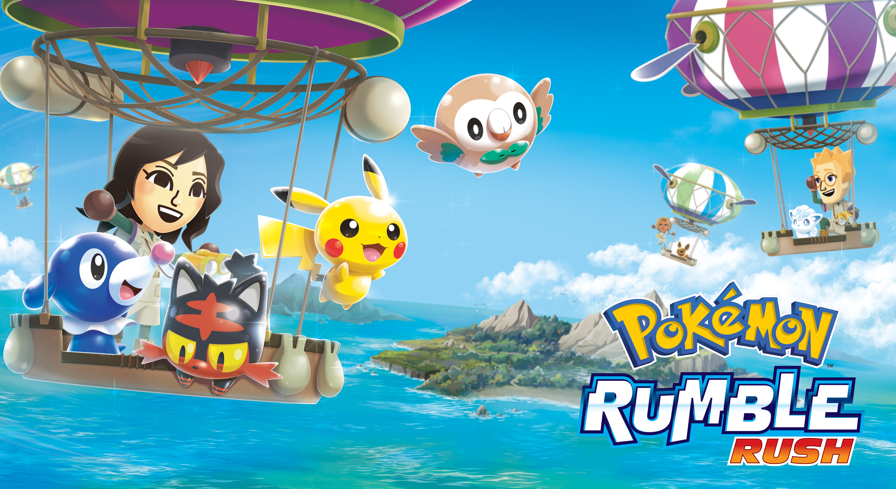 Novo jogo Pokémon Rumble Rush para iOS e Android