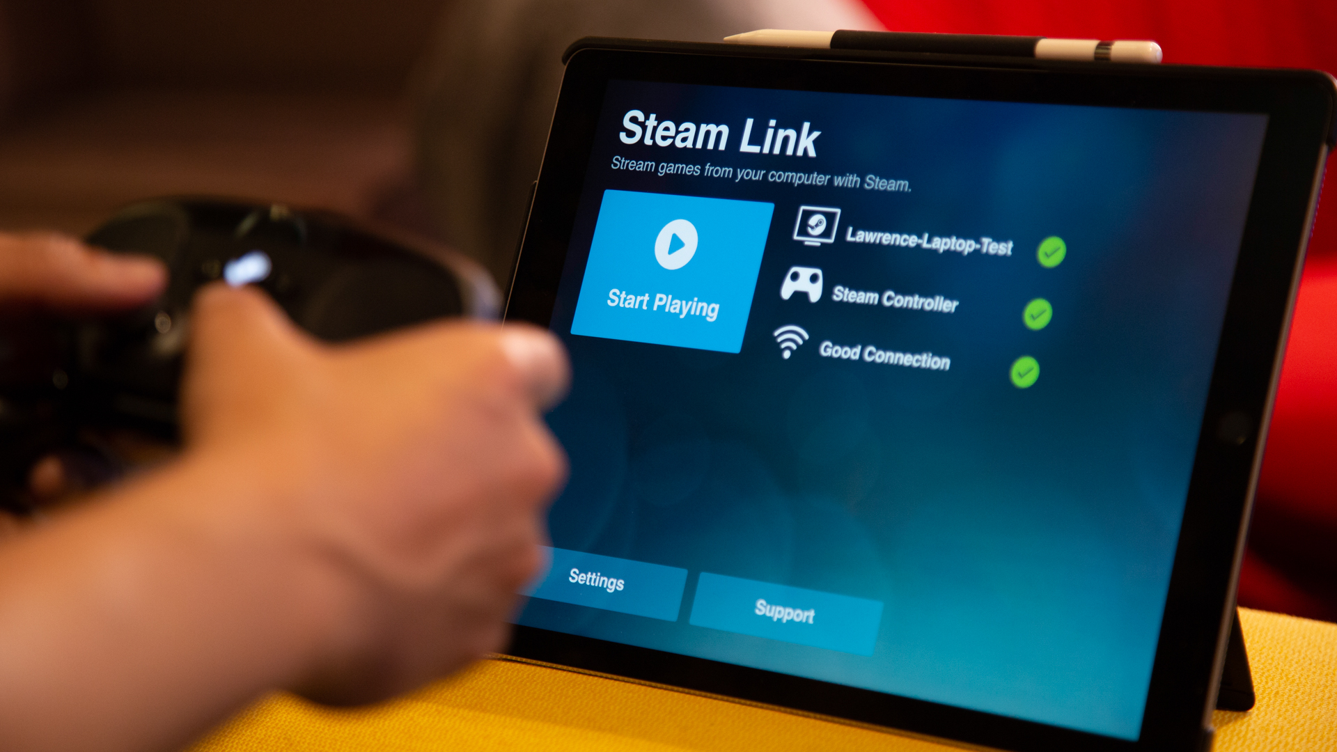 Steam Link no iPad