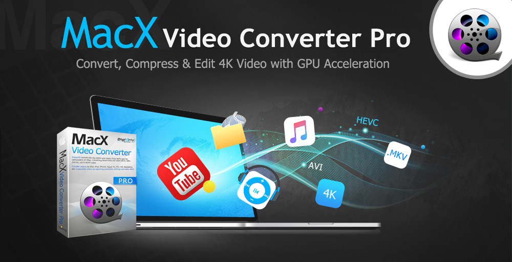 Banner do MacX Video Converter Pro