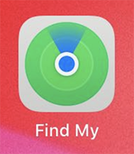 App "Find My", no iOS 13