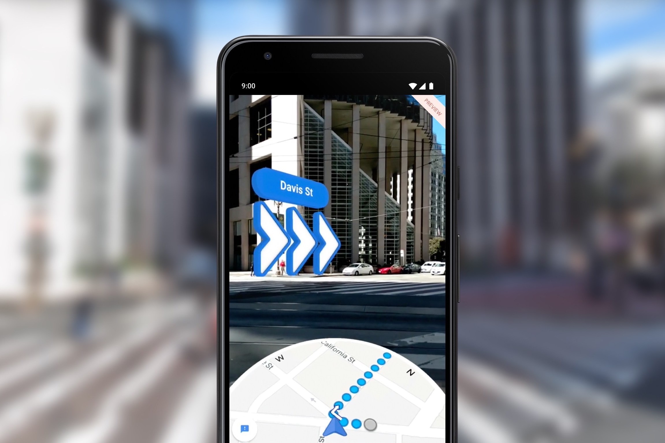 Google Maps com realidade aumentada na navegação a pé
