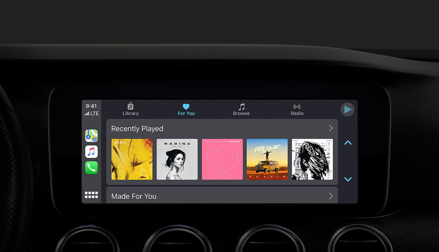 Novo CarPlay no iOS 13