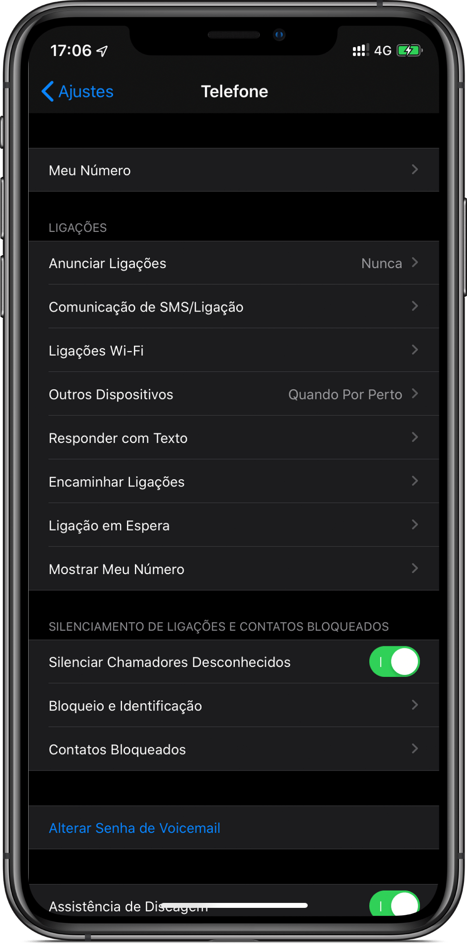 Recurso "Silenciar Chamadores Desconhecidos" do iOS 13