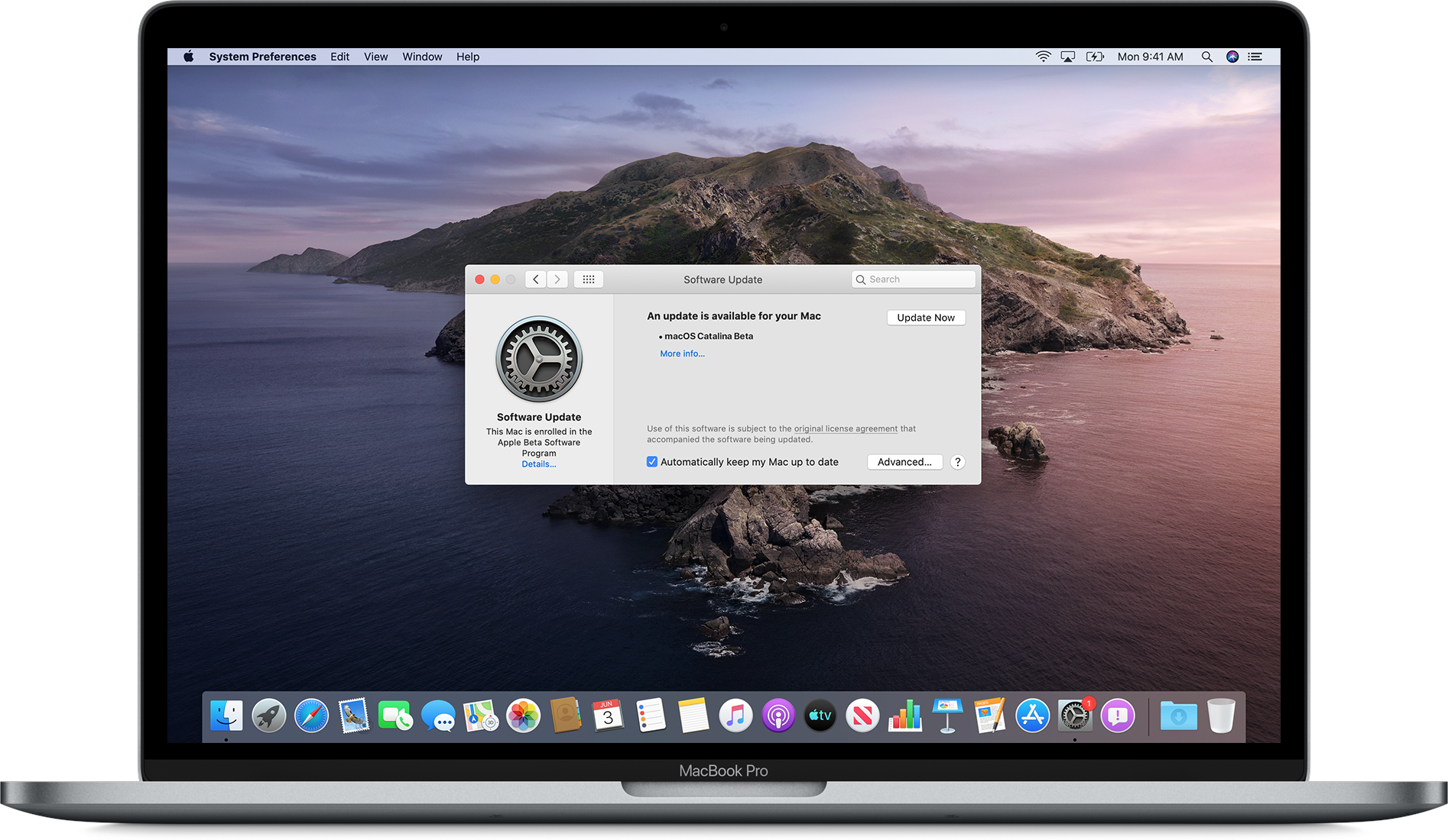Instalando a versão beta pública do macOS Catalina