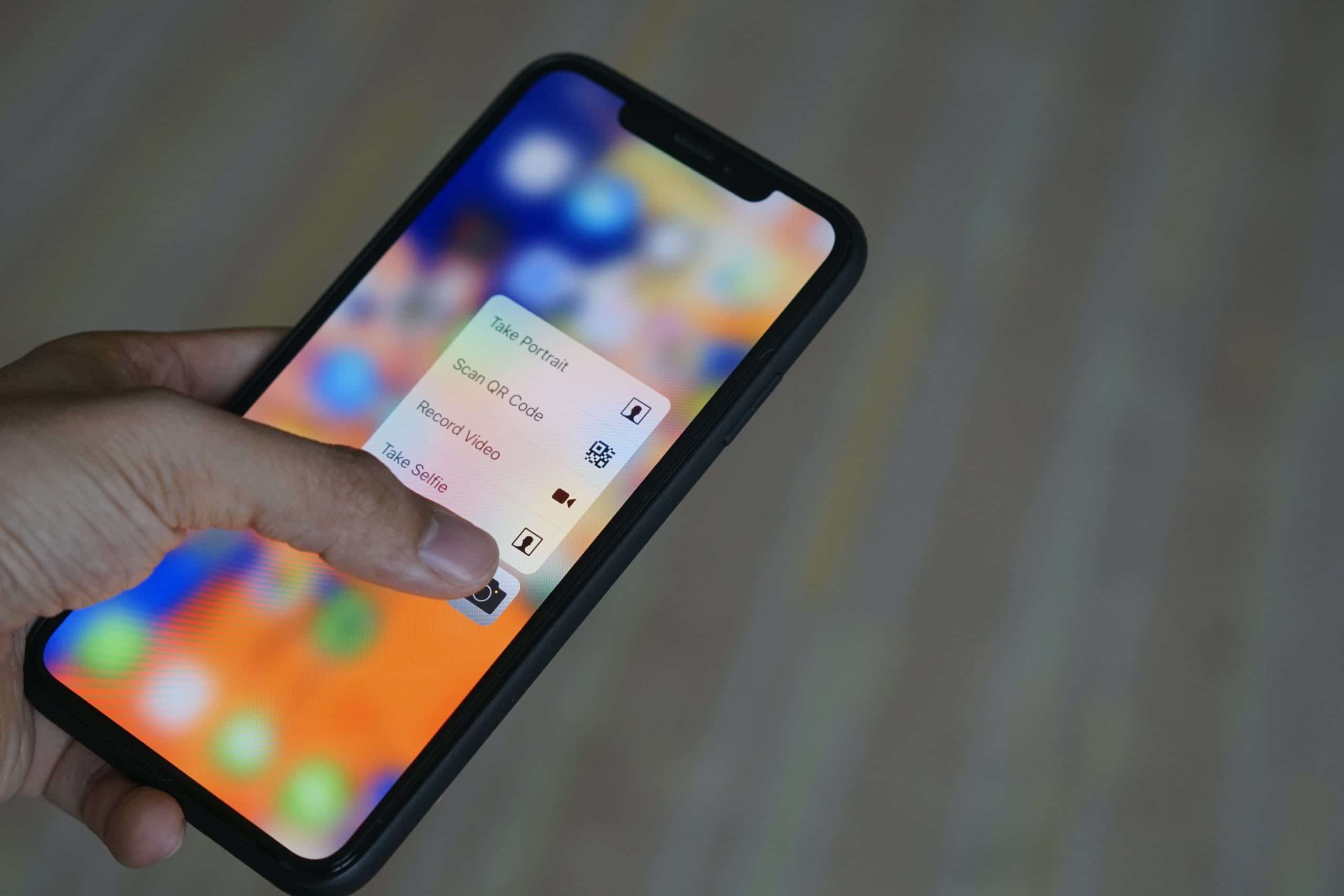 3D Touch no iPhone XR