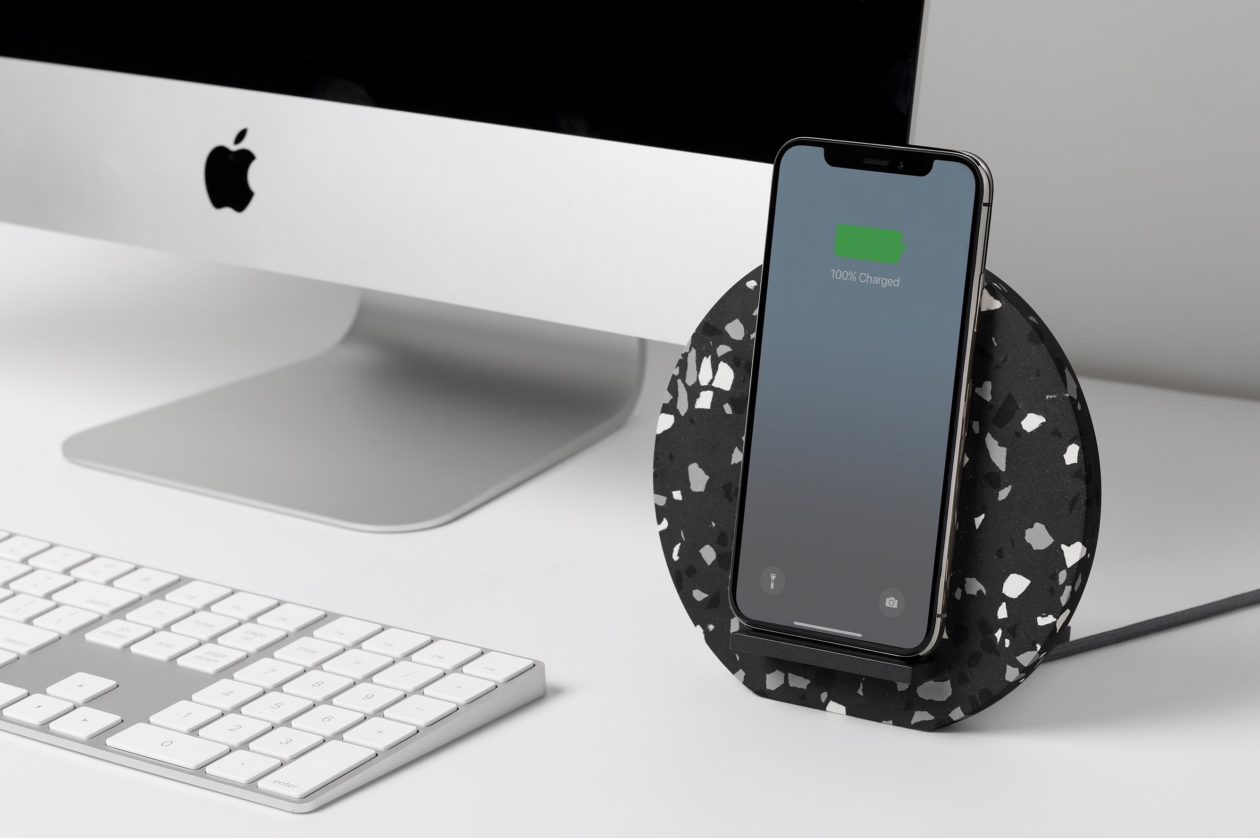 DOCK WIRELESS CHARGER Terrazzo Edition