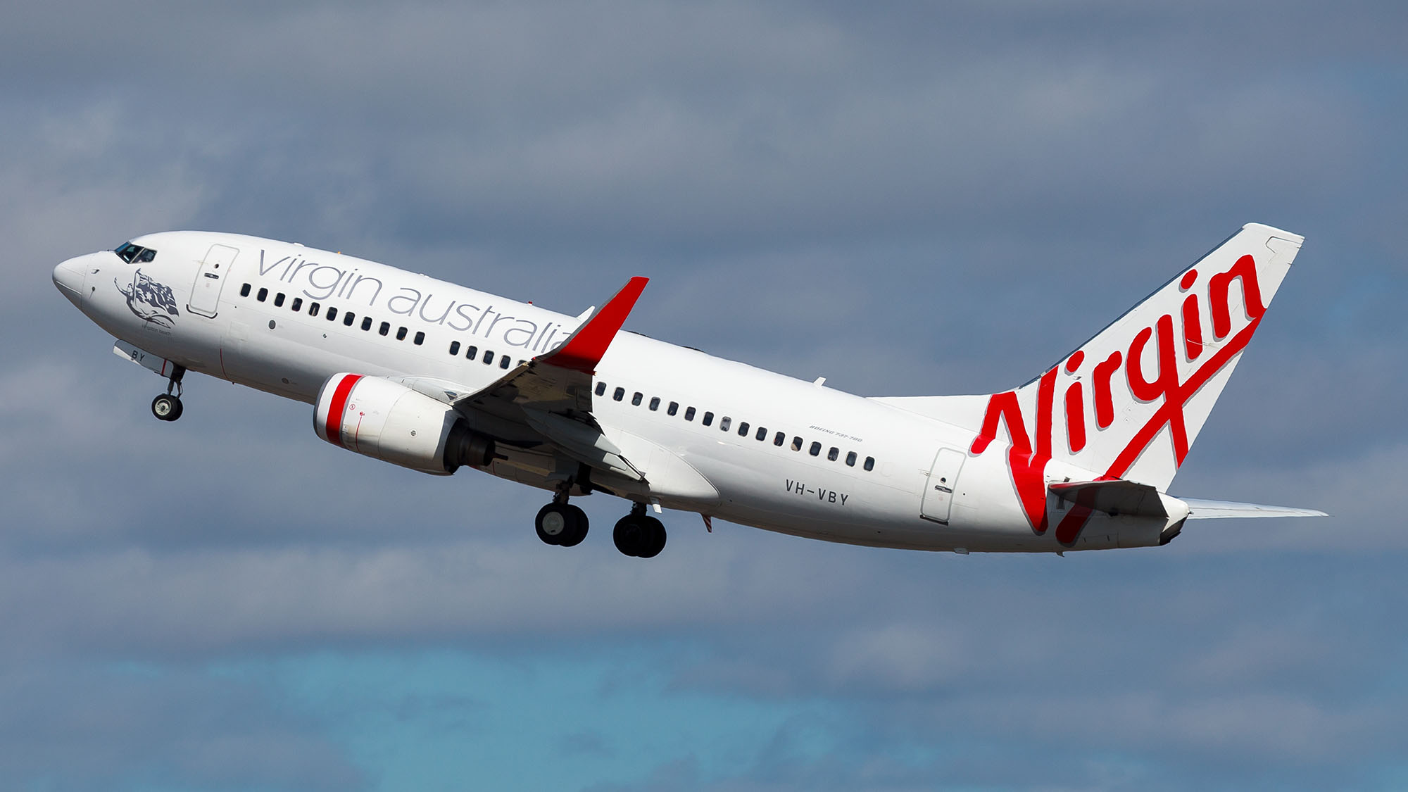 Avião da Virgin Australia